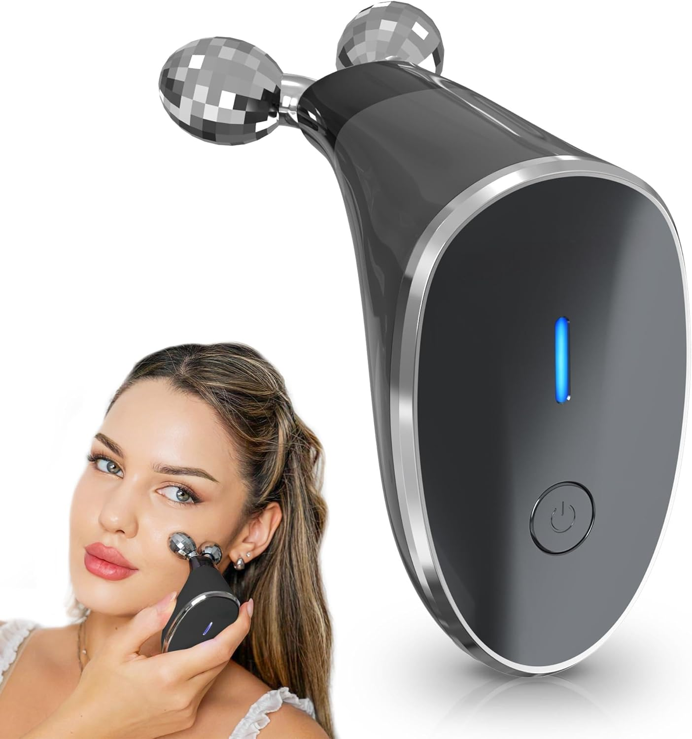 Microcurrent Facial Device- 6 in 1 Advanced Face Microcurrent Device- Microcurrent Facial Machine- Skin Care image number 3