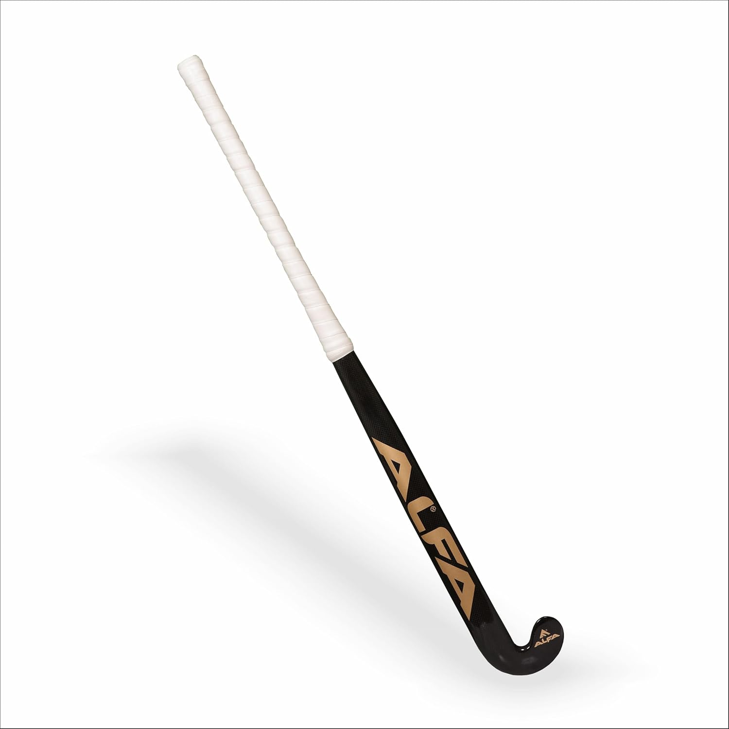 ALFA Indoor I50 Hockey Stick| Color : Black | Size: 37.5'' | Material : 50% Carbon Composite |Dual Core Technology | Hybrid Composite Structure | Enhanced Control | Lightweight and Durable image number 2