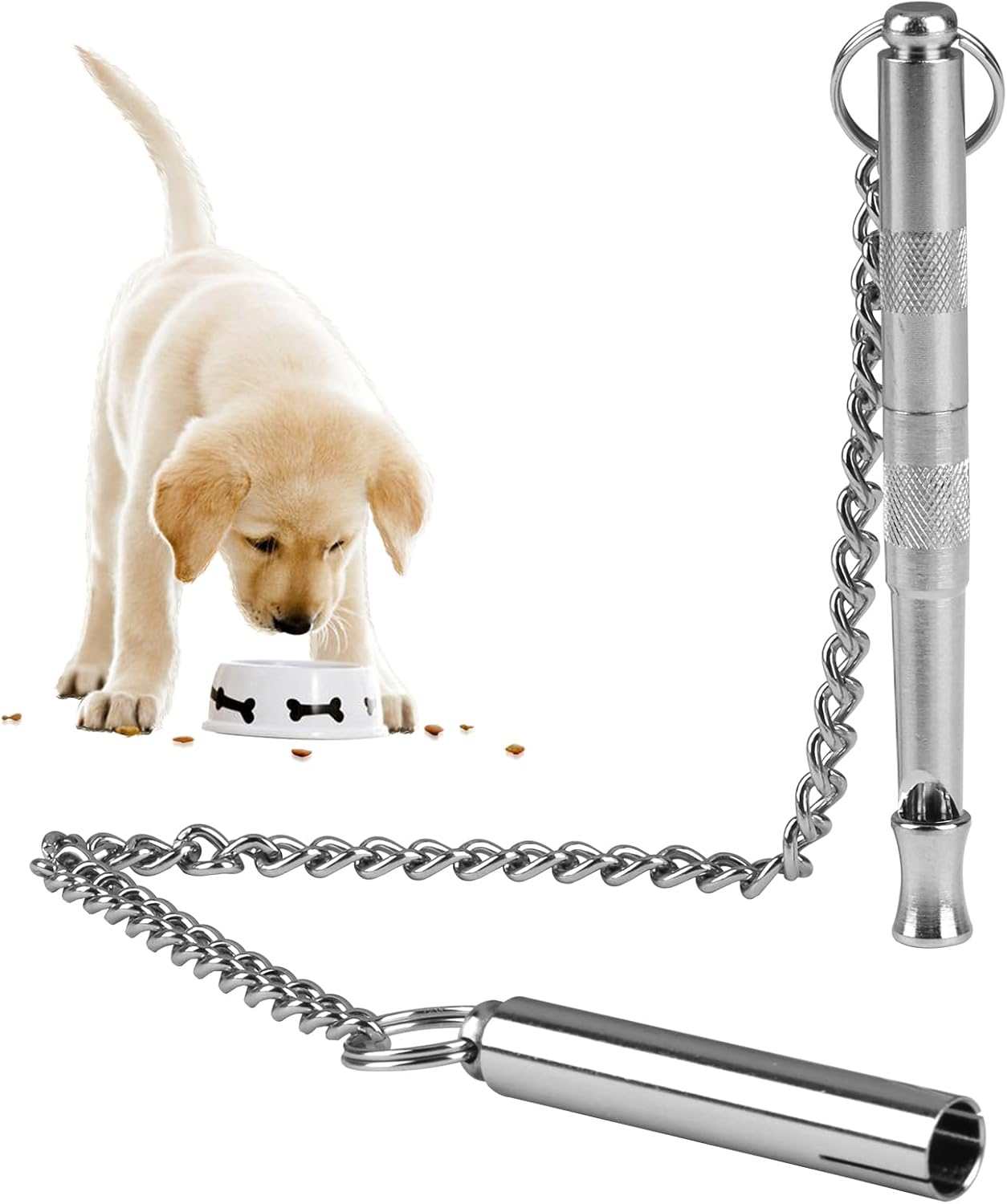 Hioip Dog Whistles for Recall, Dog Training Whistle with Chain, Dog Whistle to Stop Barking with Far Reaching Sound, High Frequency Long Distance Dog Recall Whistle for Most Dogs image number 3