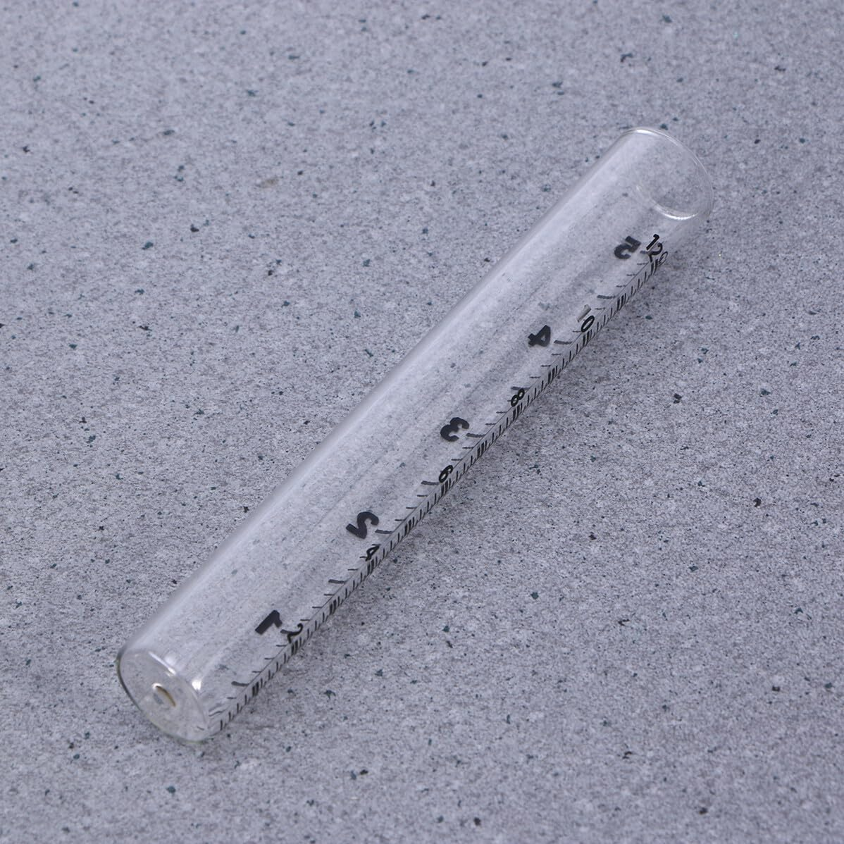 Glass Rain Gauge Test Tube with Flat Bottom and Dual Scale for Precise Outdoor Rainfall Measurement in Garden image number 3