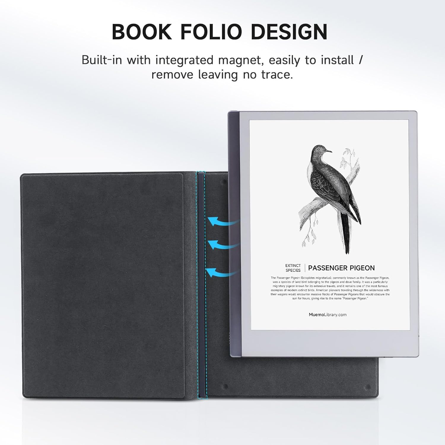 Ayotu Premuin PU Leather Smart Case for Remarkable 2 Paper Tablet 10.3" 2020 Released - Program Templates & Replacement Marker Stylus Pen Tips-[All in One Bundle]-Enhance Your Writing Experience. image number 1