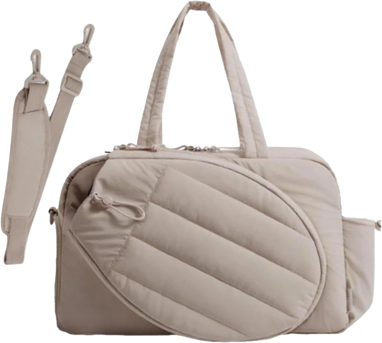 Tennis Gym Bag for Women - Large Sports Handbag Tennis Racket Bag for Women,Water-Resistant Pickleballs Racquet Tote for Sports Gym Court Weekend Trips Commuting Offices Business Trip Travel