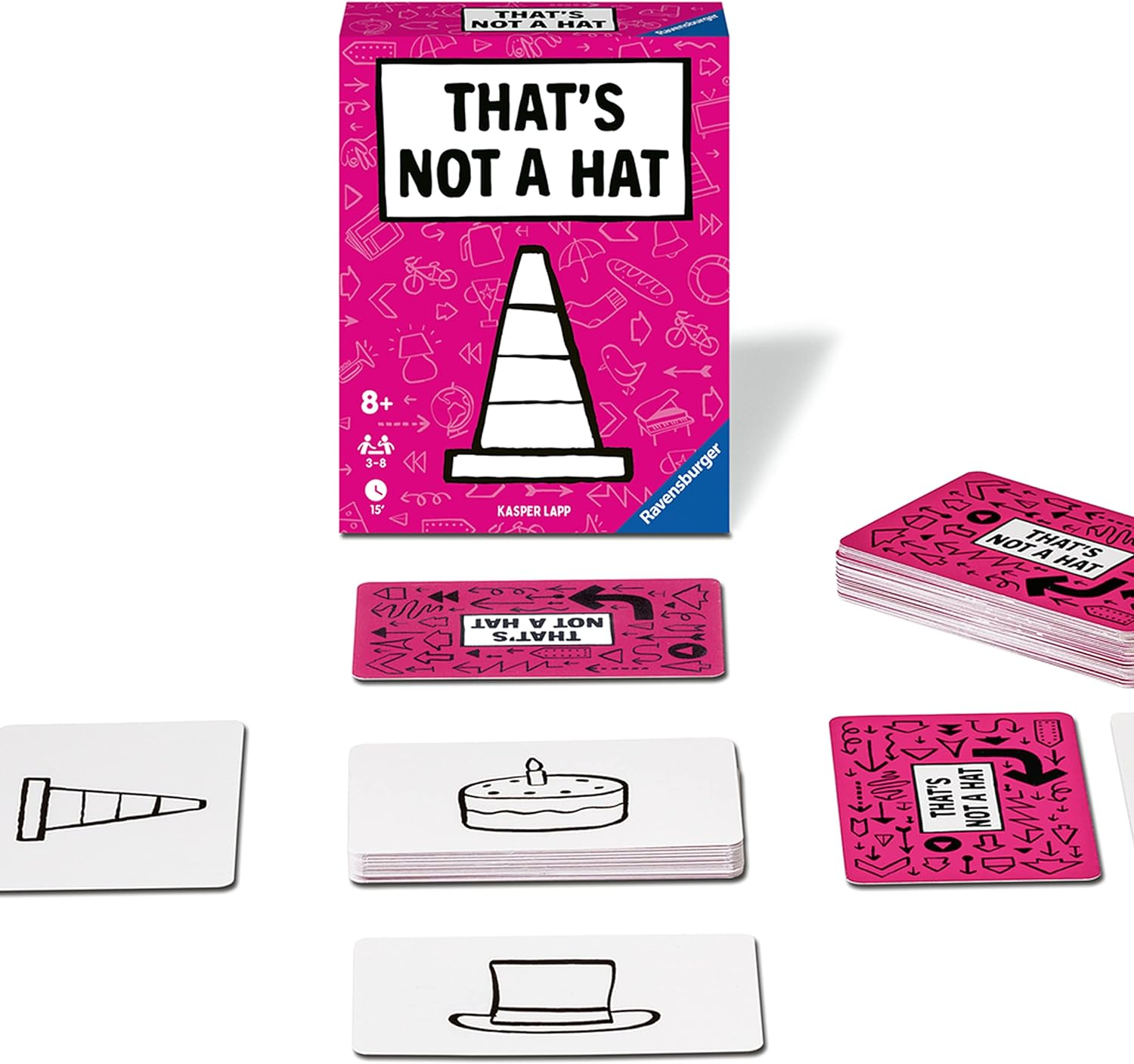 Ravensburger That'S Not a Hat &ndash; Fun Bluffing & Memory Party Game for Family, All Ages, Fsc-Certified image number 4