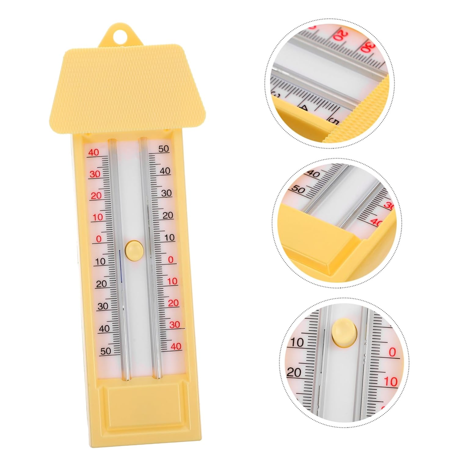 ULTECHNOVO Garden Thermometer Outdoor for Greenhouse Accurate Weather Temperature Thermometer Minimum Maximum Features Wall Hanging Indoor Outdoor Use image number 2