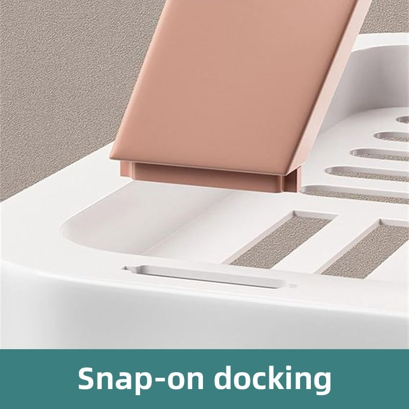 AIMALL 2/3 Tier Foldable Shoe Rack with Adjustable Height, Plastic Removable Storage Shelf for Entryway Bedroom Kitchen, Space-Saving Shoe Organiser Pink Blue image number 4