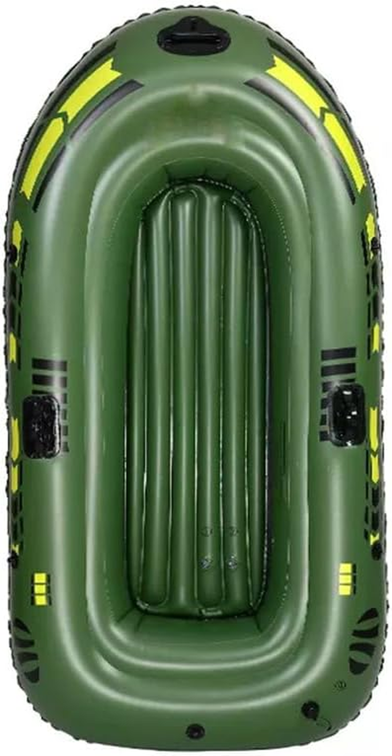 Avimya Inflatable Fishing Boat, Wear-Resistant Fishing Boat, Outdoor Fishing Boat, PVC Material, Strong and Durable, Independent Air Chamber image number 3