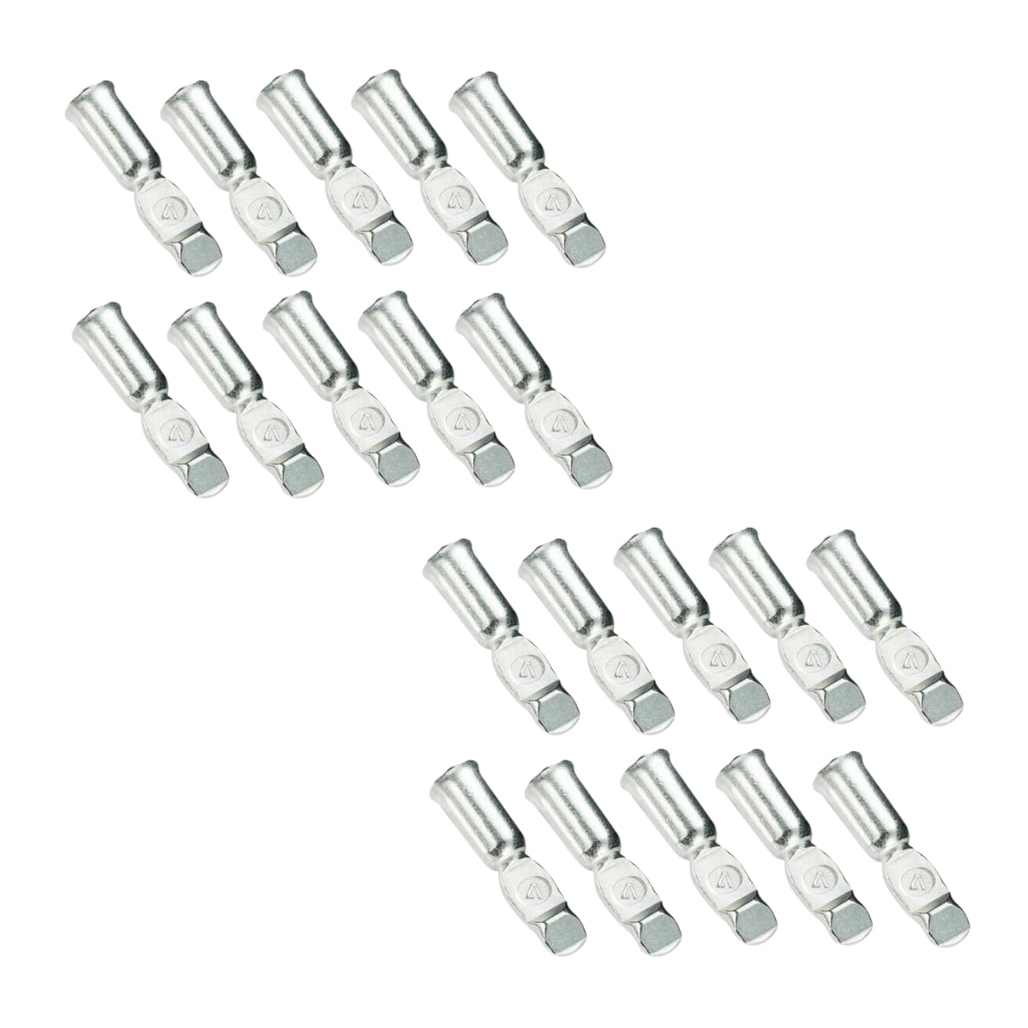 Leona Co 20X 50 Amp Copper Terminals Connector for 50A Anderson Style Plugs Contacts Assortment Kit image number 4