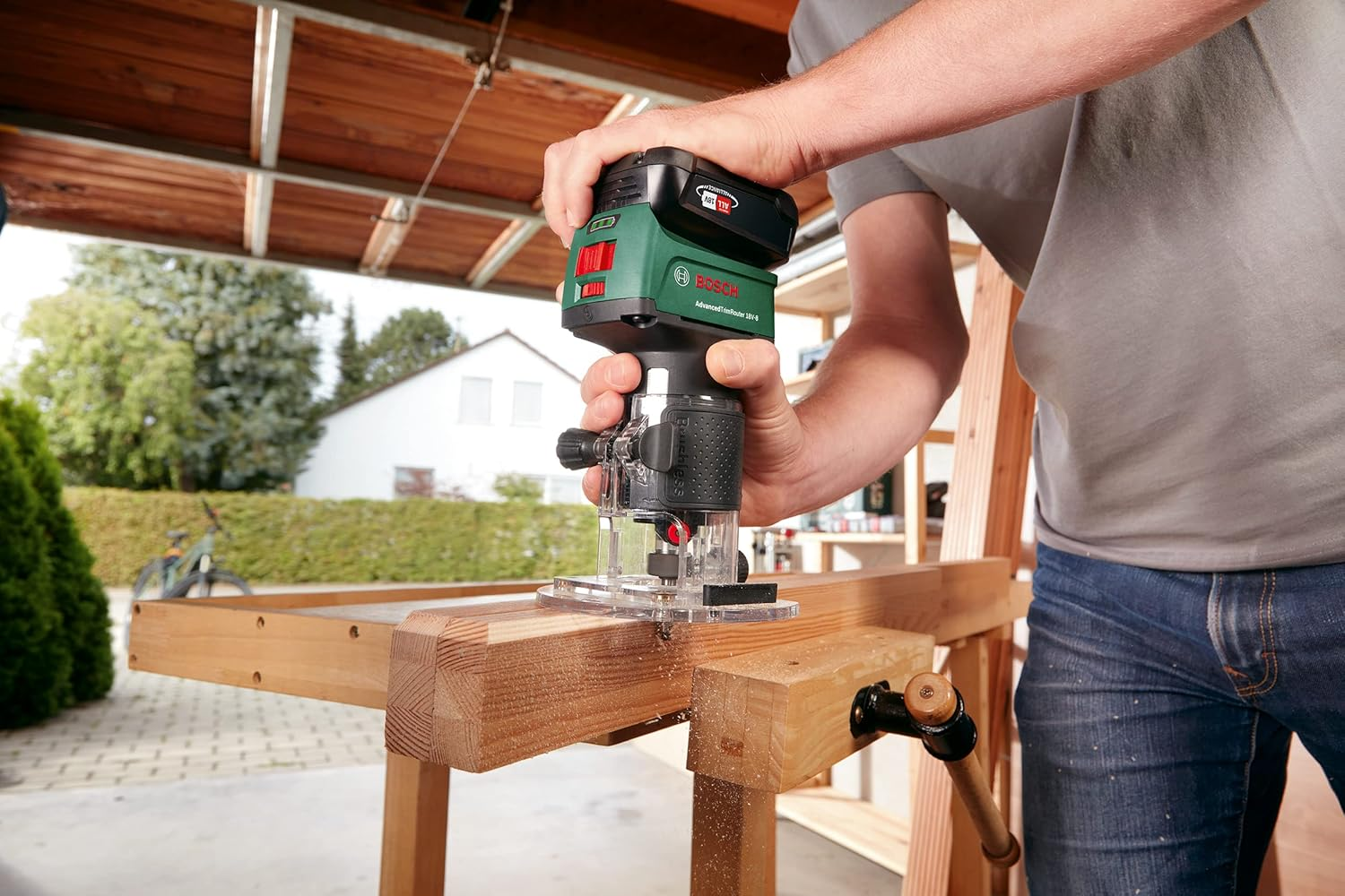 Bosch 1 X Collet with Union Nut 8 Mm (For Bosch Advanced Trimrouter 18V-8, Milling Accessory) image number 6