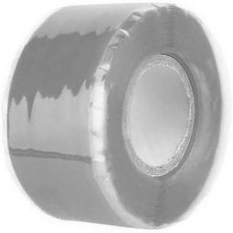 1.5/3M Multi-Purpose Self-Adhesive Strong Black Rubber Silicone Repair Waterproof Bonding Tape Rescue Self Fusing Wire (Color : Gray Tape, Size : 150Cm X 2.5Cm)
