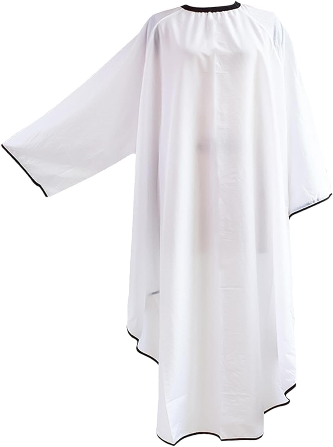 51Inch Professional Hair Salon Cape with Adjustable Snap Closure, Wrap Cape with Sleeves, Salon Barber Cape,Waterproof Hairdressing Salon Cape, Makeup Artist Cape for Hair Dye, Comb-Out, Styling