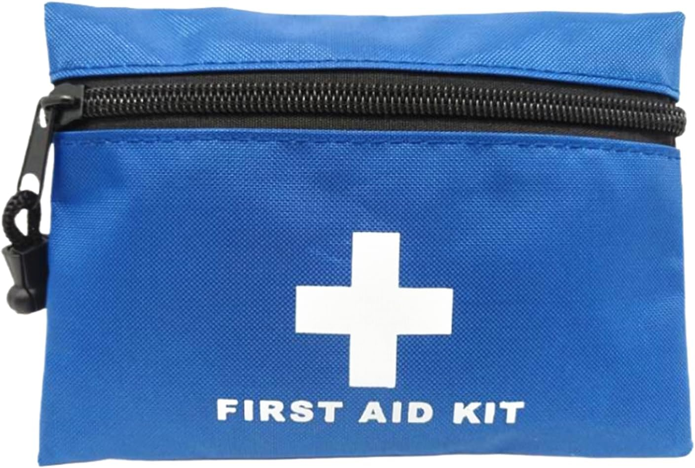 Red Emergency Bag First Aid Bag Small Empty Travel Rescue Bag Pouch First Responder Storage Medicine Pocket Bag for Car Home Office Kitchen Sport Outdoors Bag Only (Black)