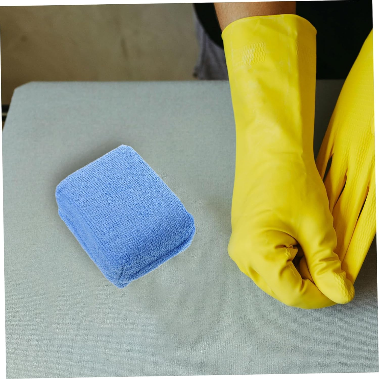 PRETYZOOM 10Pcs Car Wax Applicator Pads Versatile Rectangle Polishing Tools for Car Detailing Waxing and Windshield Cleaning Efficient Scratch Repair and Convenient Storage for Home Use