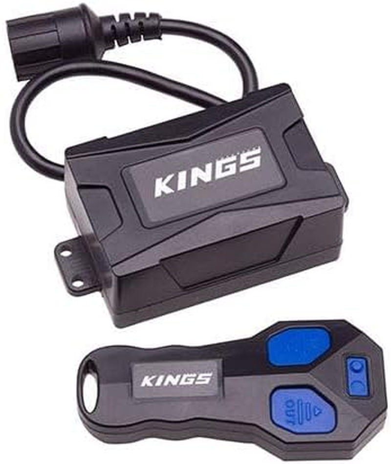Kings Wireless Winch Remote| Wireless Control | Long Range Transceiver | Plug N Play image number 2