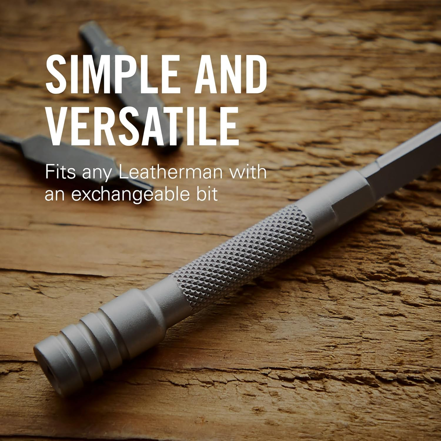 Leatherman Bit Driver Extender Tool Accessory - Extends Reach for Tight Spaces - 3.25"- Stainless Steel - Ideal for Multitool Versatility & DIY Tasks image number 3