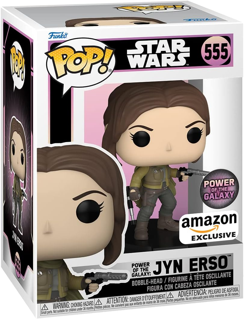 Funko Pop! Star Wars - Power of the Galaxy Jyn Erso US Exclusive Vinyl Figure, 3.75-Inch Size image number 1