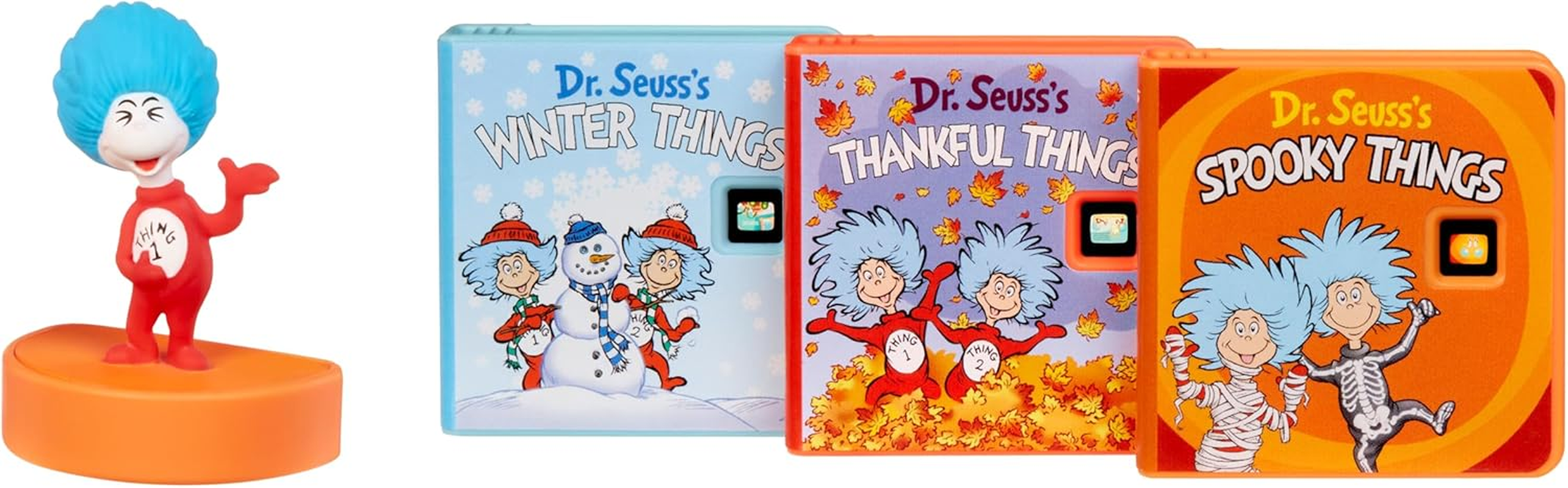 Little Tikes Story Dream Machine Dr. Seuss Thing 1 Collection, Storytime, Books, Audio Play Character, Gift and Toy for Toddlers and Kids Girls Boys Ages 3+ Years image number 1