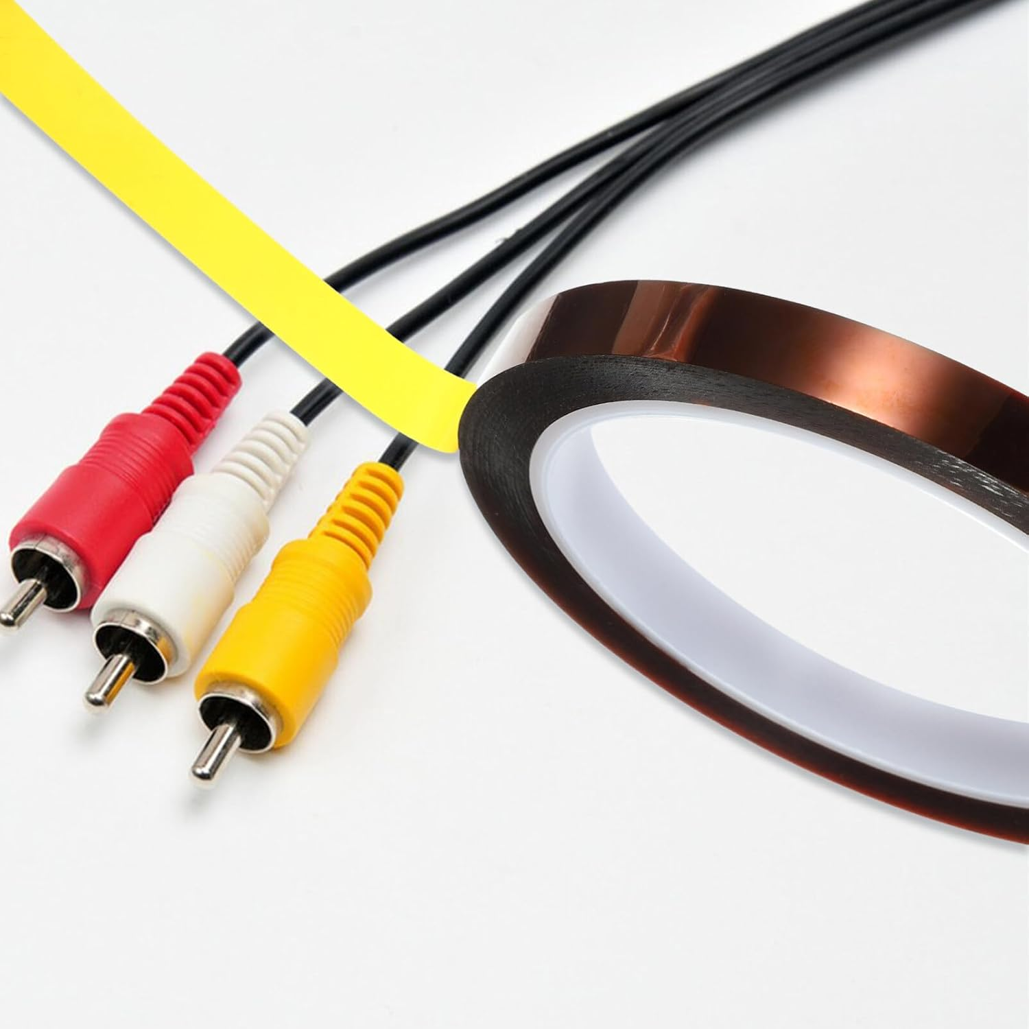 SOLUSTRE High Transfer Tape Insulating Tape Heat Resistance for Electronics Repair image number 3