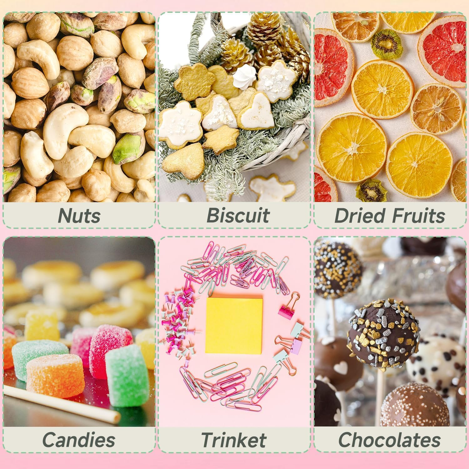 4"X4" Clear Self-Sealing Cellophane Bags, Resealable Treat Bags for Candy Snack Cookies, Baked Food and Party Favors, Cookie Bag for Gift Giving Bakery Cook Gift Wrapping(4X4 Inch (Pack of 200)) image number 1