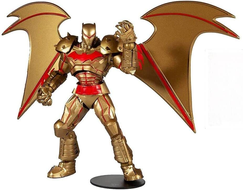Mcfarlane Toys Dc Multiverse Hellbat Gold Edition Batman Action Figure, 7-Inch Height image number 2
