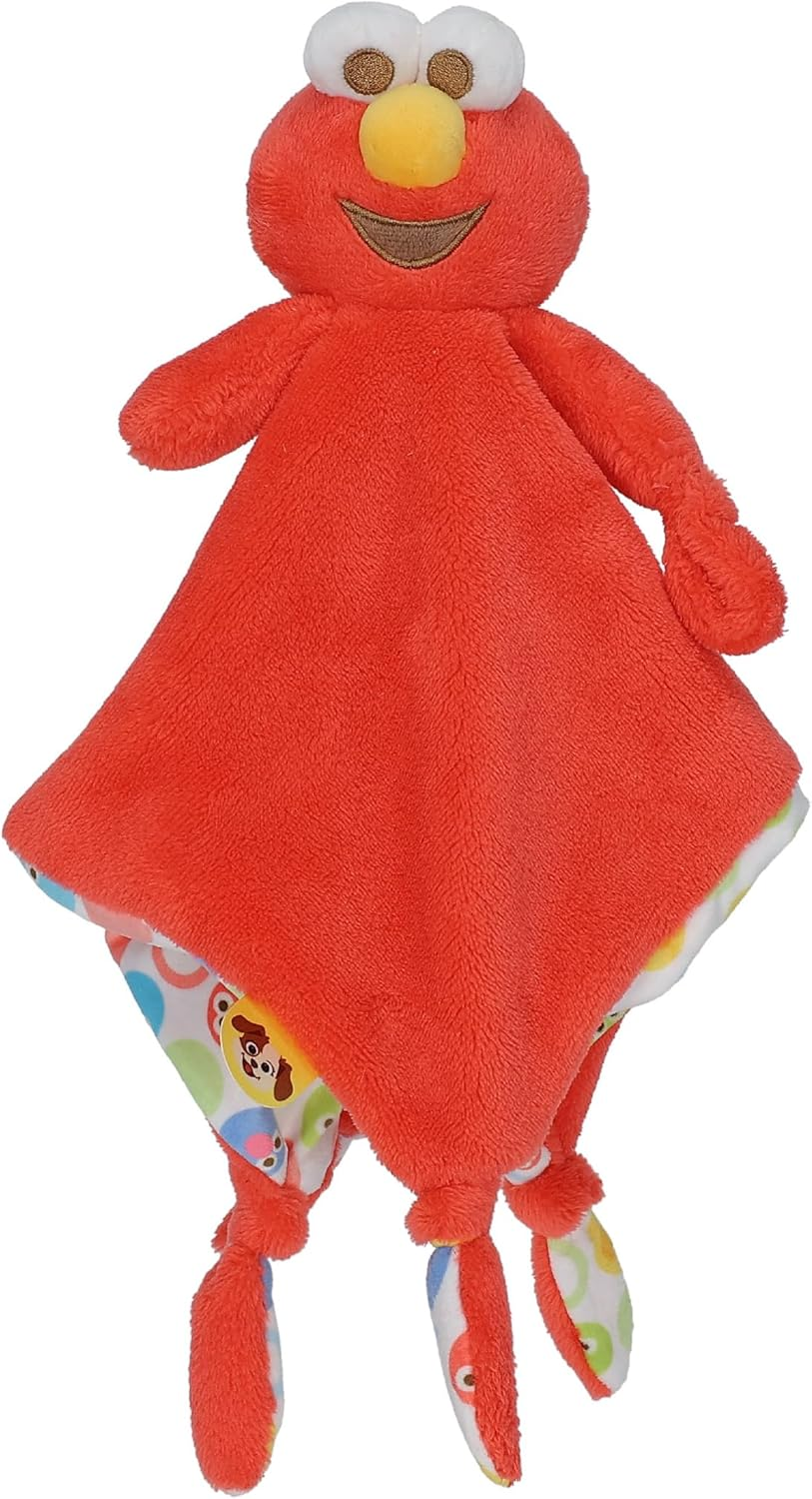 Sesame Street Baby'S First Elmo Blanket, Red image number 2