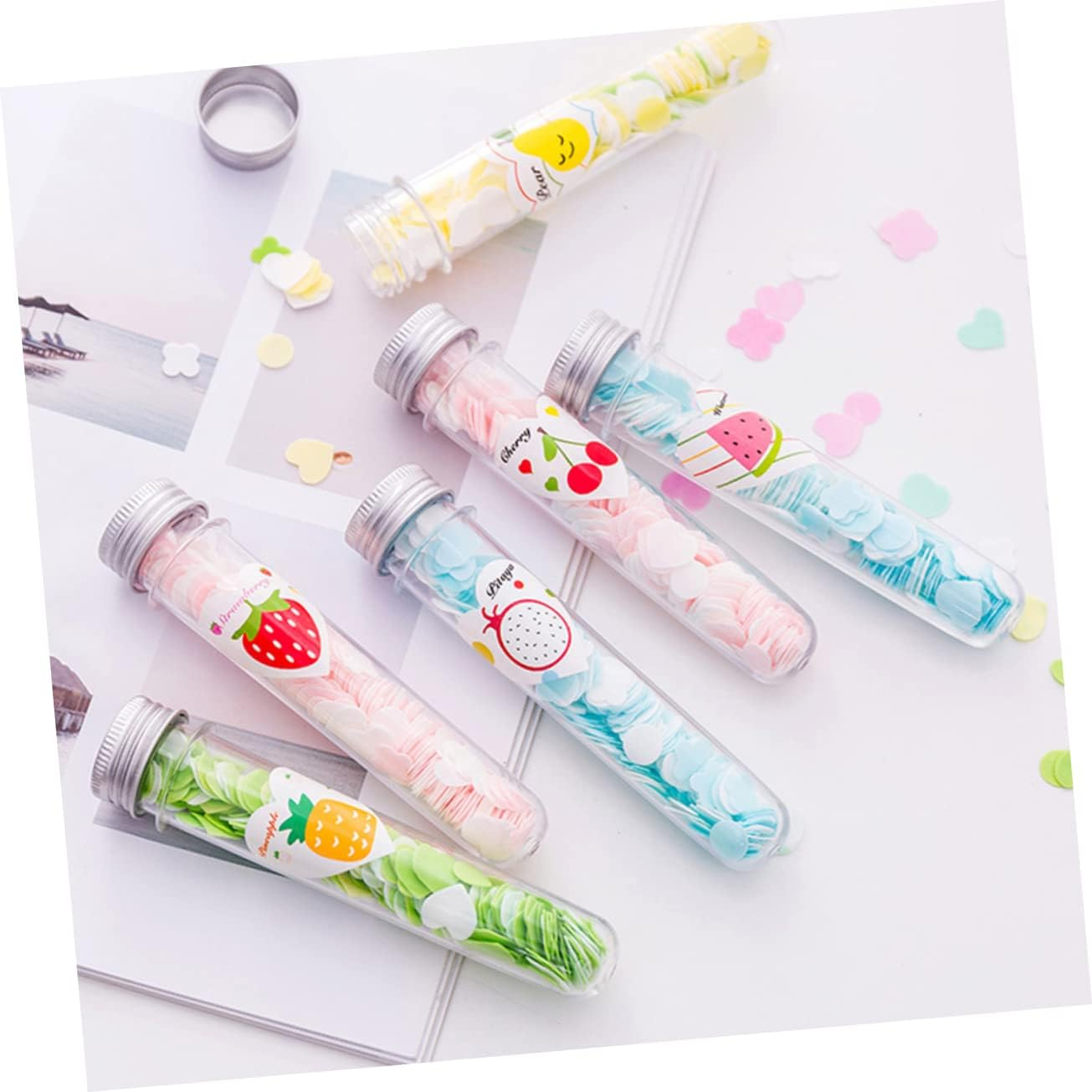 MOBUTOFU 12Pcs Portable Soap Sheets Travel Wash Soap Paper Sheets Flakes for Outdoor Camping BBQ image number 6