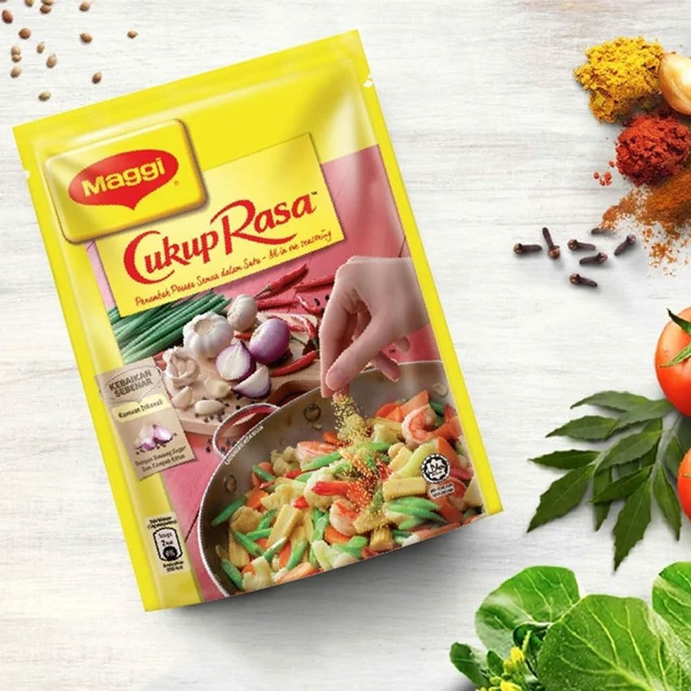 Maggi Cukup Rasa Seasoning Malaysia Cuisine All-In One Seasoning 300G image number 3
