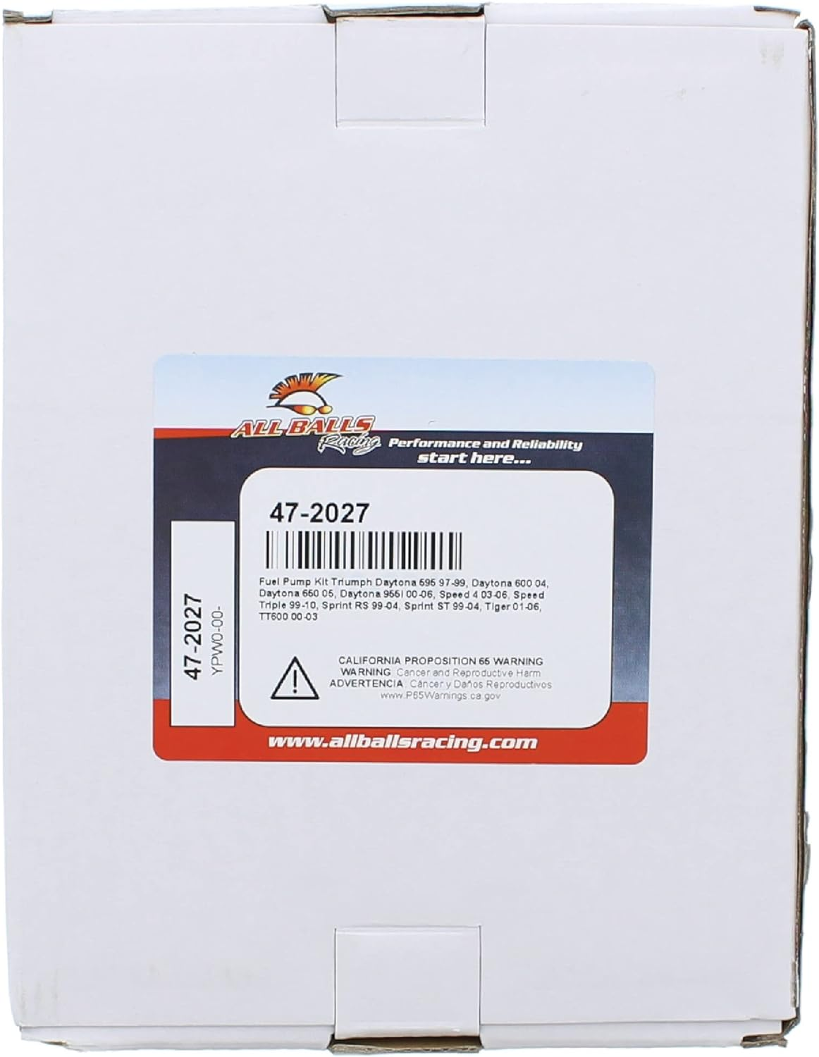 All Balls 47-2027 Fuel Pump image number 2