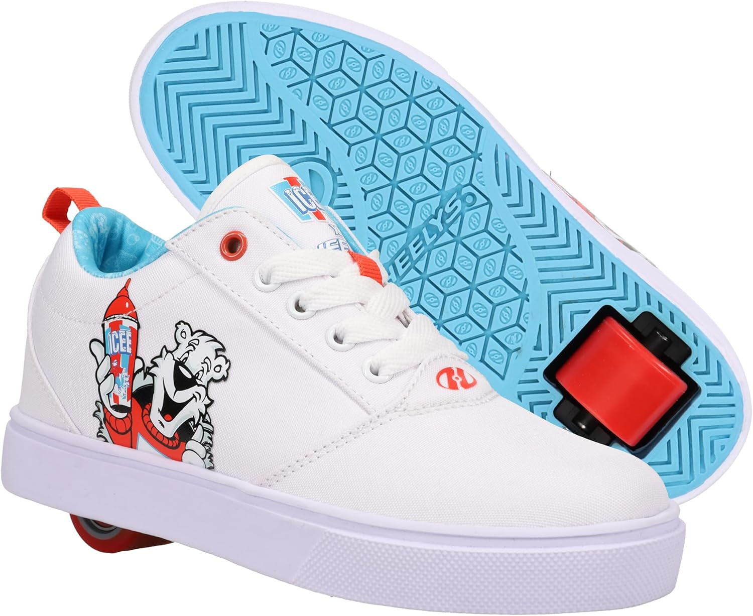 Heelys Unisex-Child Pro 20 ICEE (Little Big Kid) Wheeled Heel Shoe image number 5