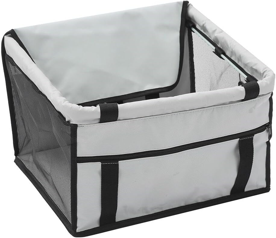 Paws & Claws Pet Booster Car Seat Protector Safety Basket Dog/Cat Travel Carrier image number 5