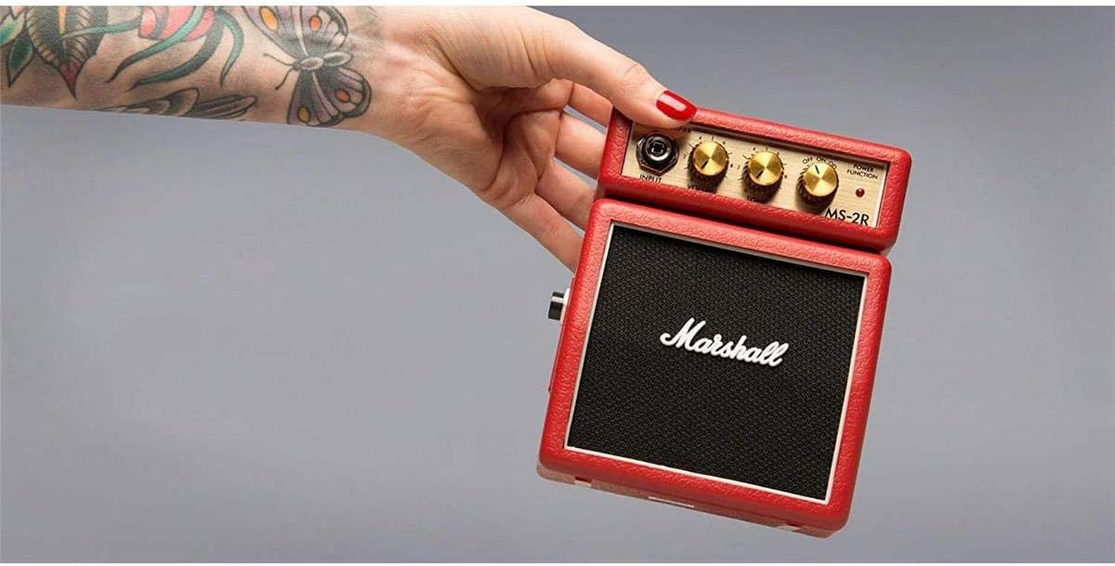 Marshall Amp MS2 Mini Amp: Red image number 3