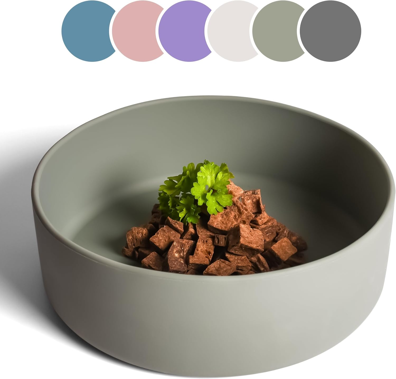 Ne&No&reg; Silicone Dog Bowl 1200 Ml with Lid for Small and Medium Dogs | Airtight Sealed in the Fridge | Feeding Bowl Dog Non-Slip | Feeding Bowl Dog Set