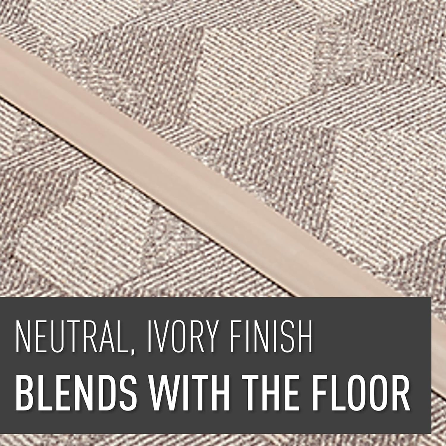 Wiremold Corduct Overfloor Cord Protector, Ivory (5 Feet) image number 4