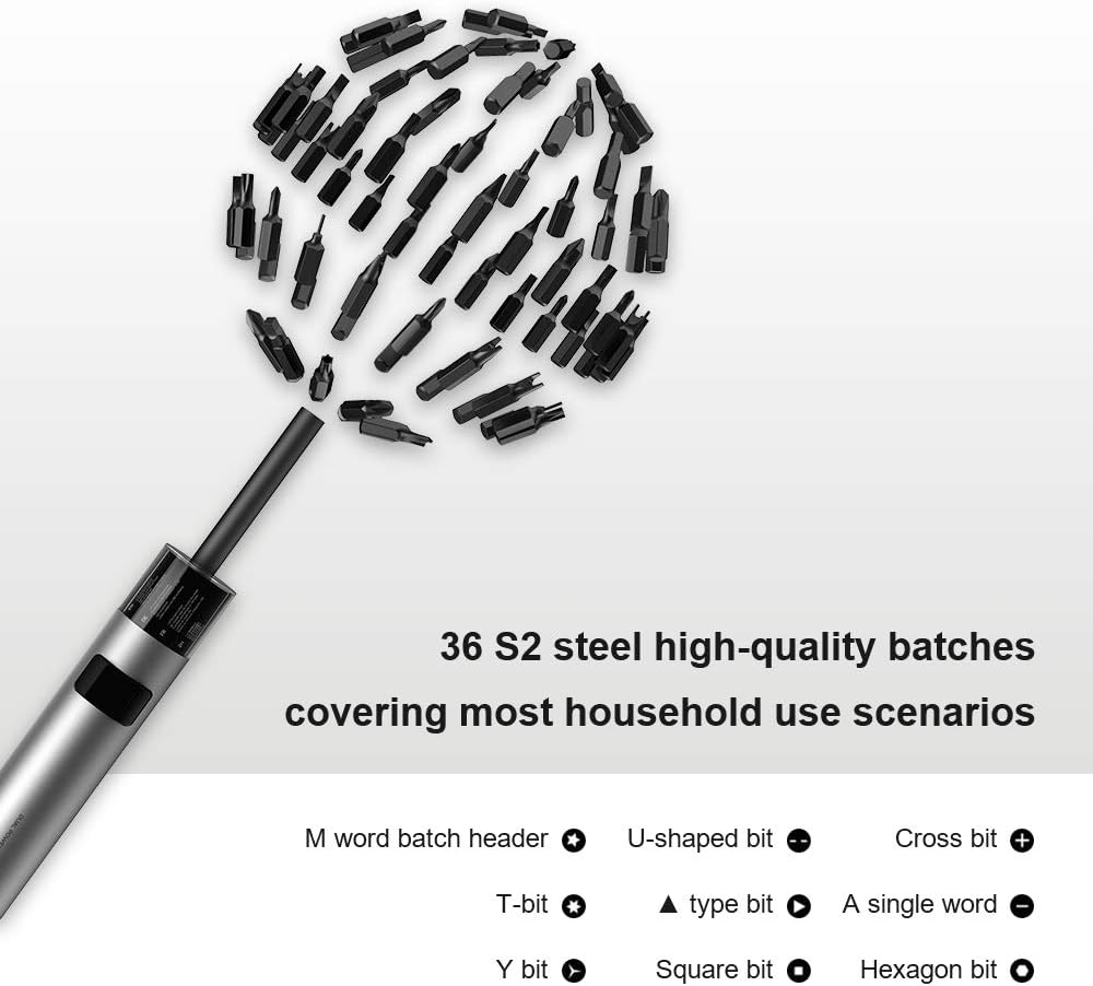 Wowstick Dual-Power Lithium Battery Household Screwdriver Set image number 4