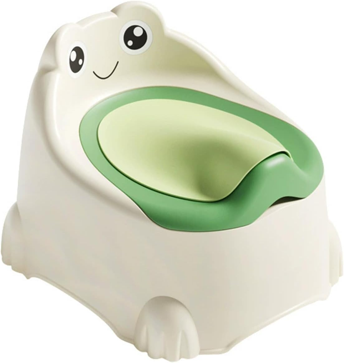 AKAMITAYI Toddler Toilet Training Potty,Baby Potty Chair Urinal Travel Easy to Clean Portable Adorable for 1-6 Years Old with Lid Potty Seat Animal Potty (Blue)