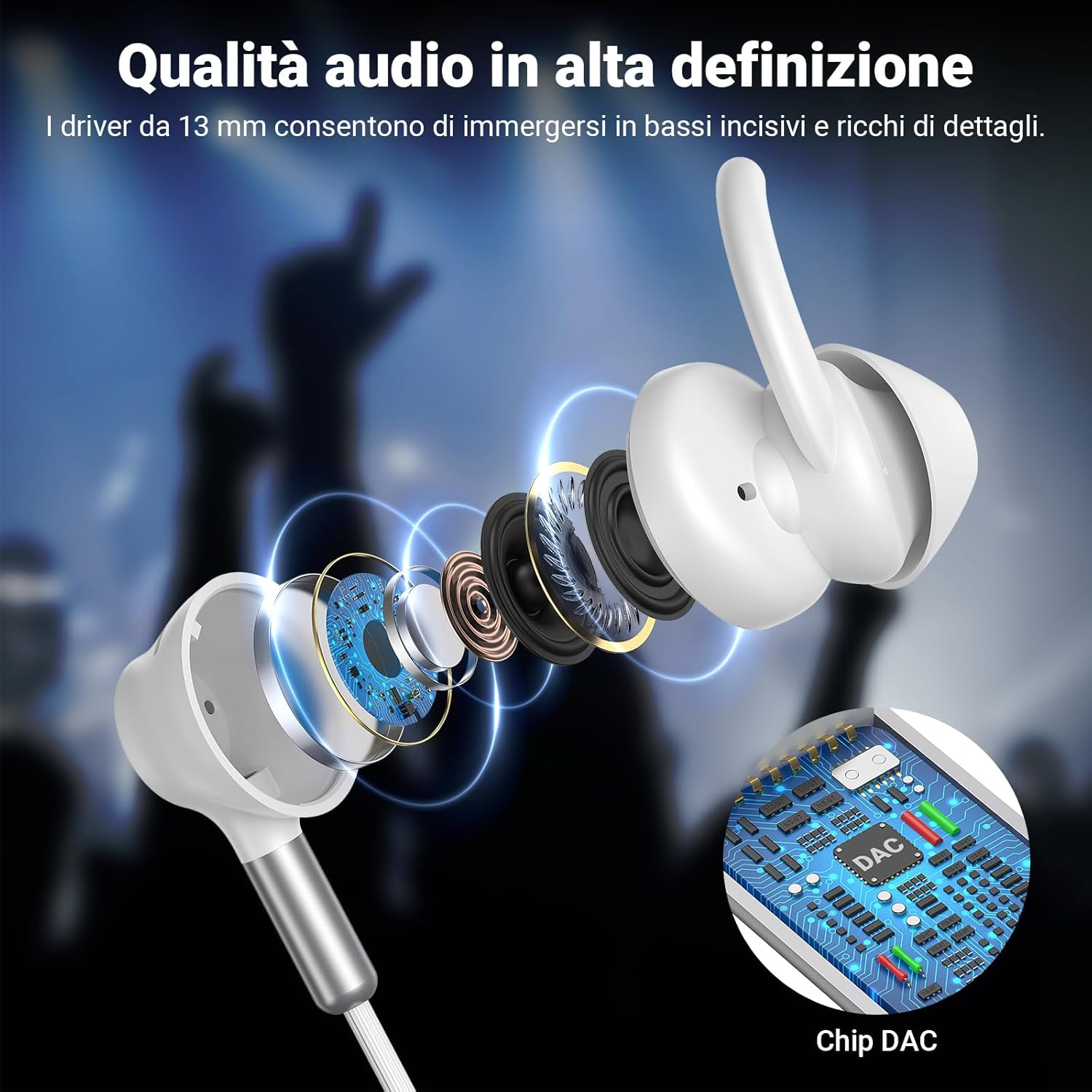 In-Ear Headphones USB C Anti-Fall Earplugs Microphone & Volume Control USB C Headphones with Cable for Samsung Galaxy S25 Ultra S24 A16 Iphone 16 15 Ipad Pixel 9 8 for Office Gaming Workout Music