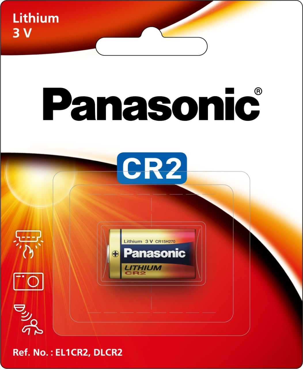 Panasonic CR2 Photo Lithium 3V Camera Battery, 1-Pack (CR-2W/1BE) image number 3