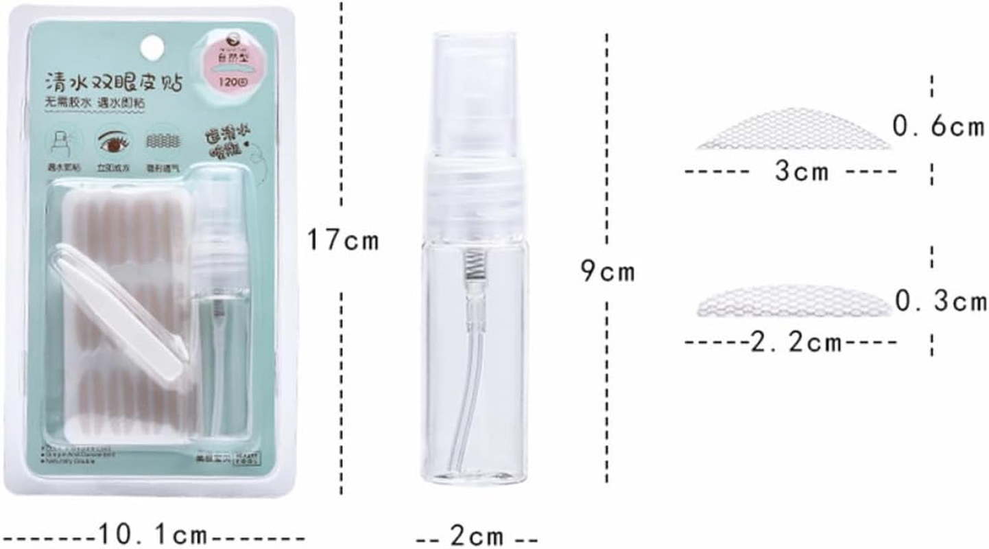 HOMOCONO Lace Double Eyelid Stickers S Size Traceless Invisible Eyelid Tape for Women Eye Care Beauty Accessories