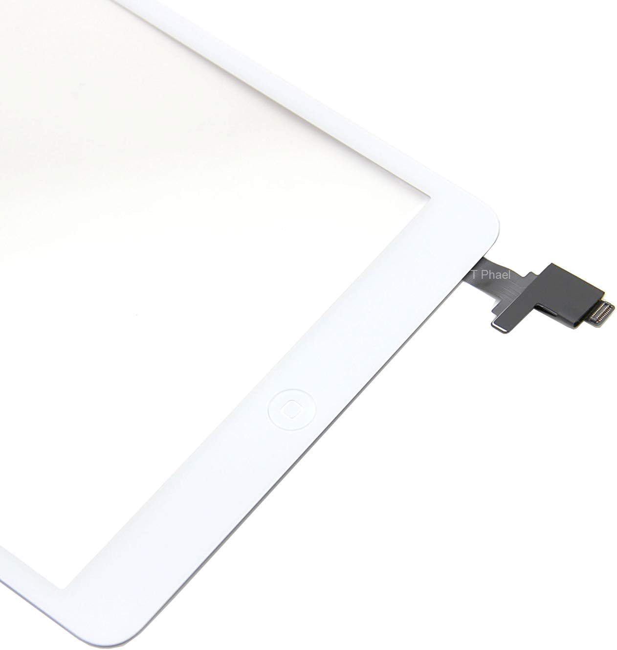 White Digitizer Repair Kit for Ipad Mini 1&2 A1432 A1489 Touch Screen Digitizer with IC Chip + Home Button + Tools + Pre-Installed Adhesive image number 4