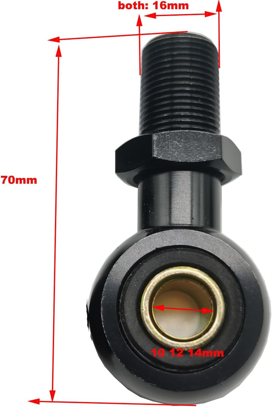 Shock Converter Accessories round Gead End Adapters for ATV Quad Motorycle Scooter Shocks Absorber