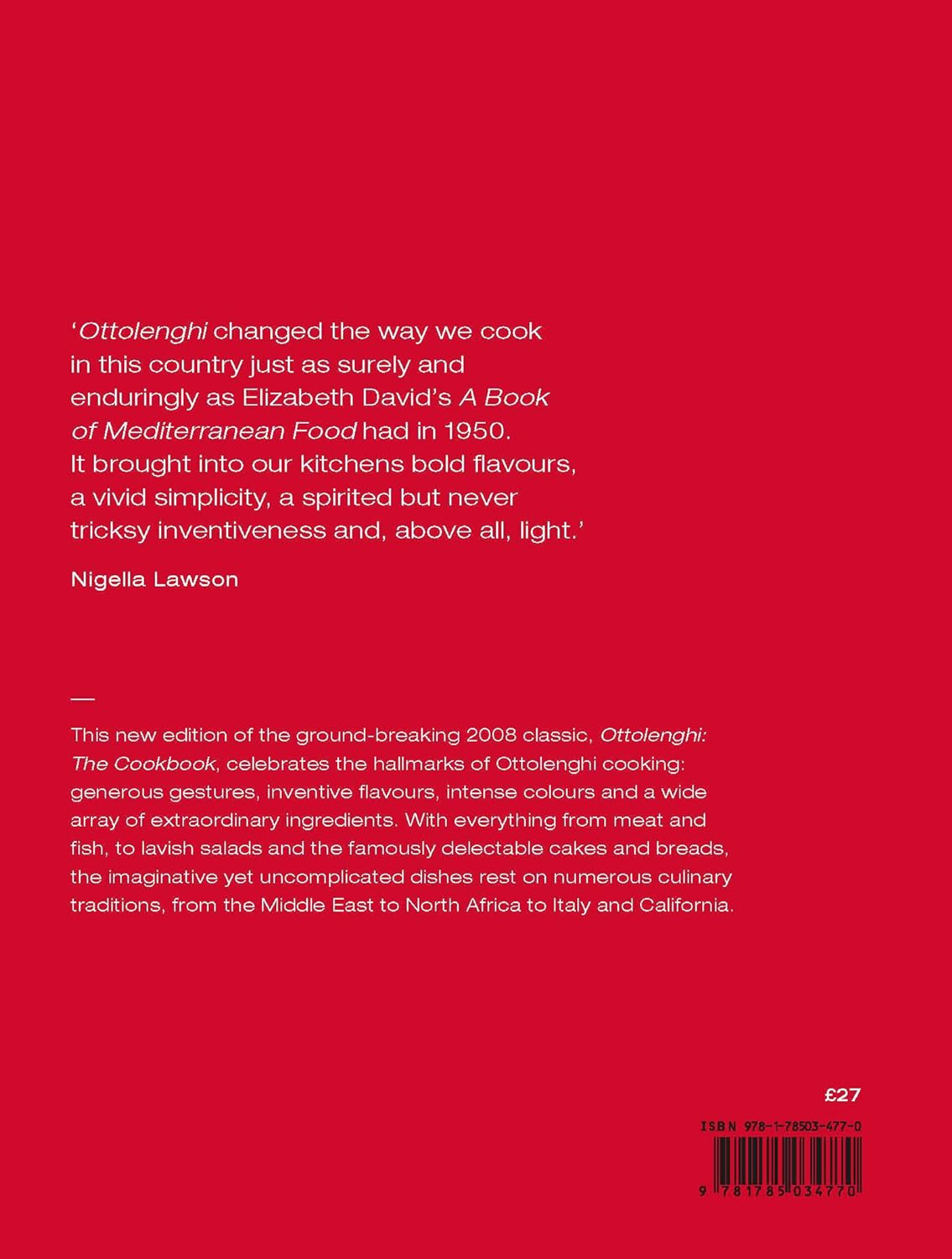 Ottolenghi: the Cookbook