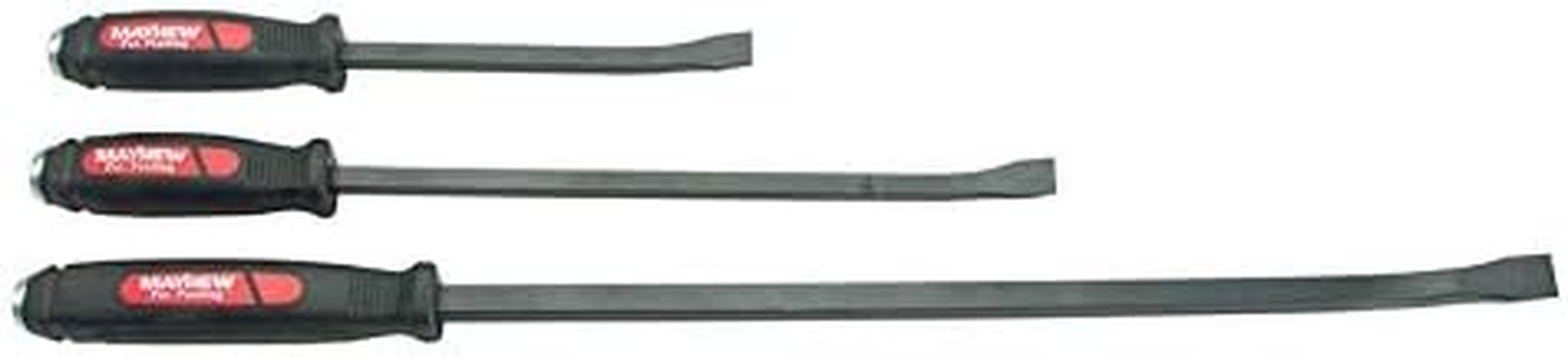 Mayhew Tools 61355 Dominator Pry Bar Set, 3-Piece Curved, Black Oxide Finish image number 4