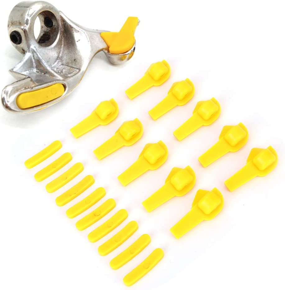 Tire Changer Protector, 20Pcs Automobile Tire Changer Mount Demount Duck Head Tool Insert Rim Protector Wheel Rim Edge Protector Tire Changer Bead Breaker for Mount Duck Head image number 6