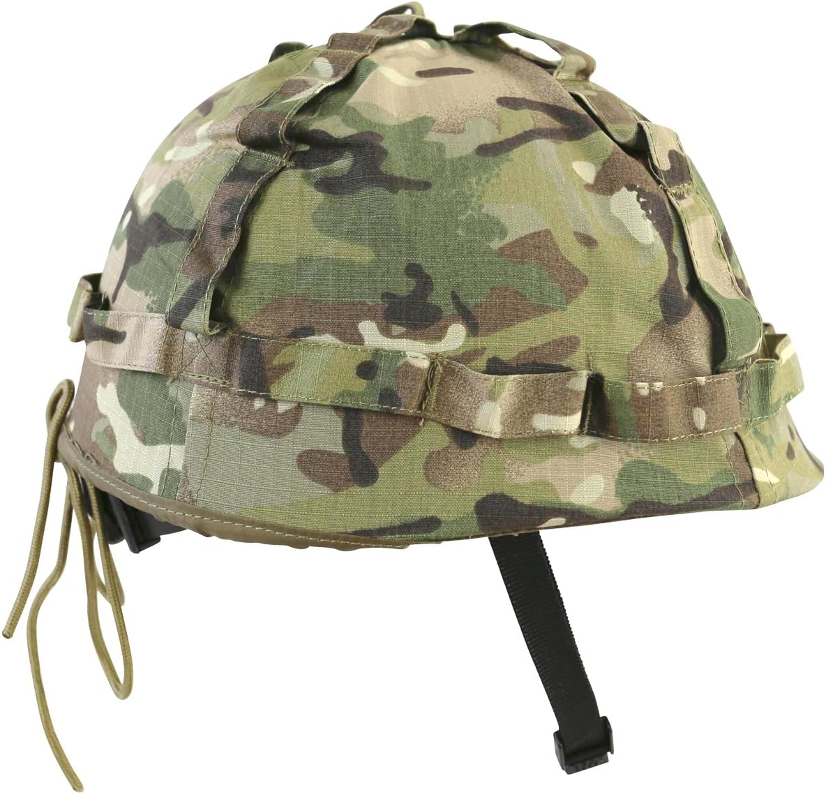 Kombat UK Kids M1 Helmet with Btp Cover - British Terrain Pattern, One Size image number 2