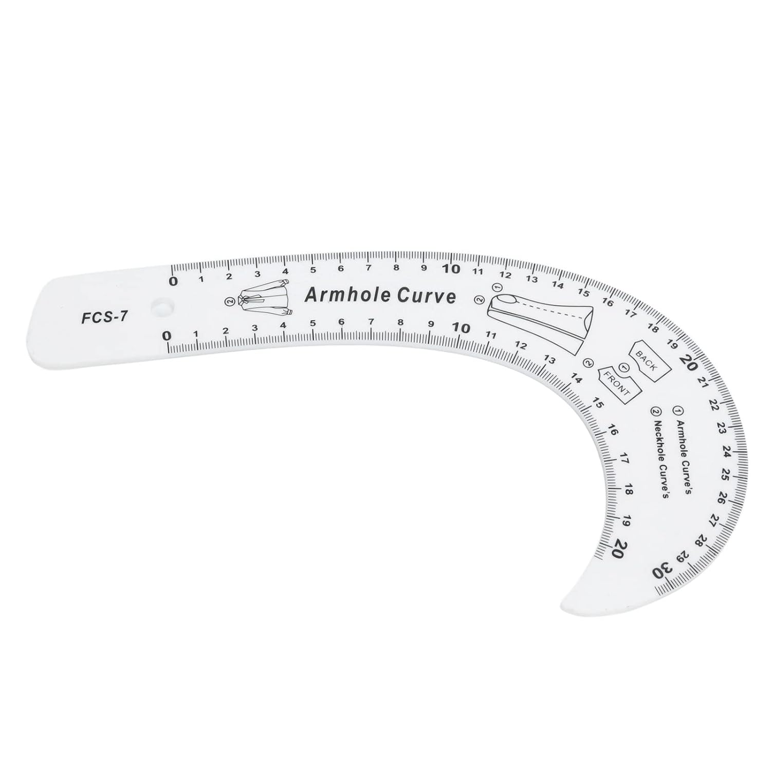 Curve Ruler Set, 7Pcs Flexible Durable Sewing Pattern Making Tools for Drawing for Making Pattern for Drafting image number 3