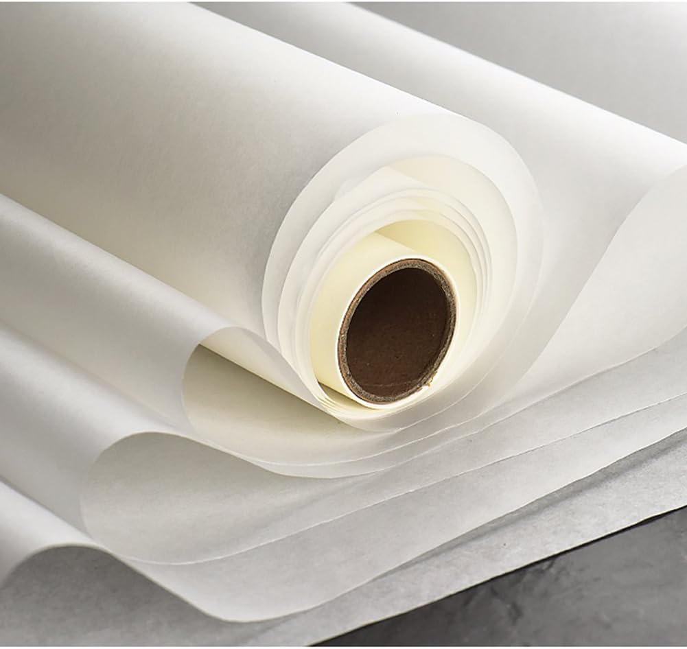 VANTIYAUS Baking Paper (33Feet/Roll) Two-Sided Non Stick Parchment Baking Silicon Paper for Kitchen/Cookies/Bread/Cakes image number 5