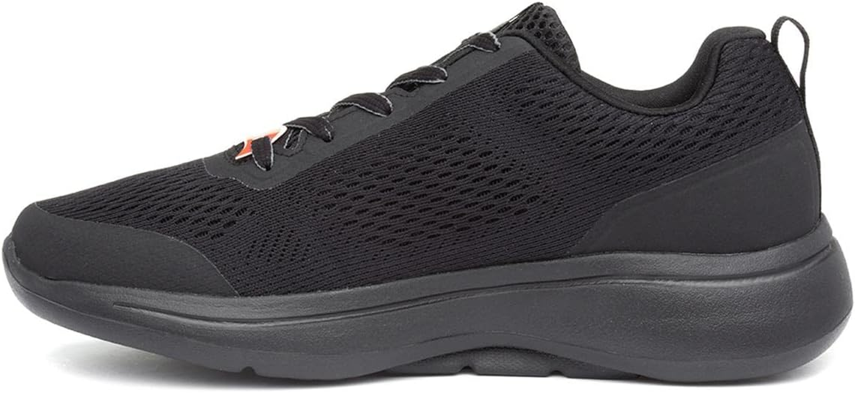Skechers Men'S Go Walk Arch Fit Idyllic Sneaker, 49.5 EU Ancho, Black Textile Synthetic Trim, 7.5 US image number 3