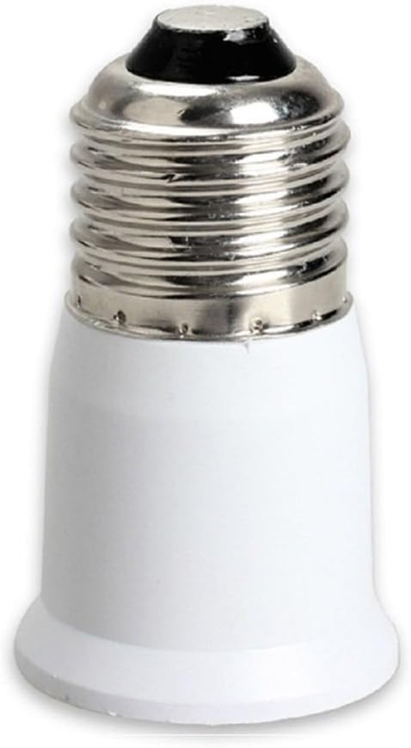 E27 Light Socket Extender Adapter Base, 3-Pack E27 Converter for Light Lamp Bulb Holder Fitting image number 4