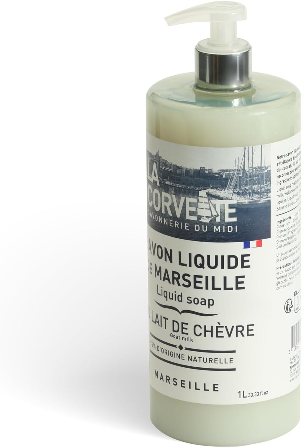 La Corvette - Liquid Soap with Goat'S Milk, 1 Litre image number 3