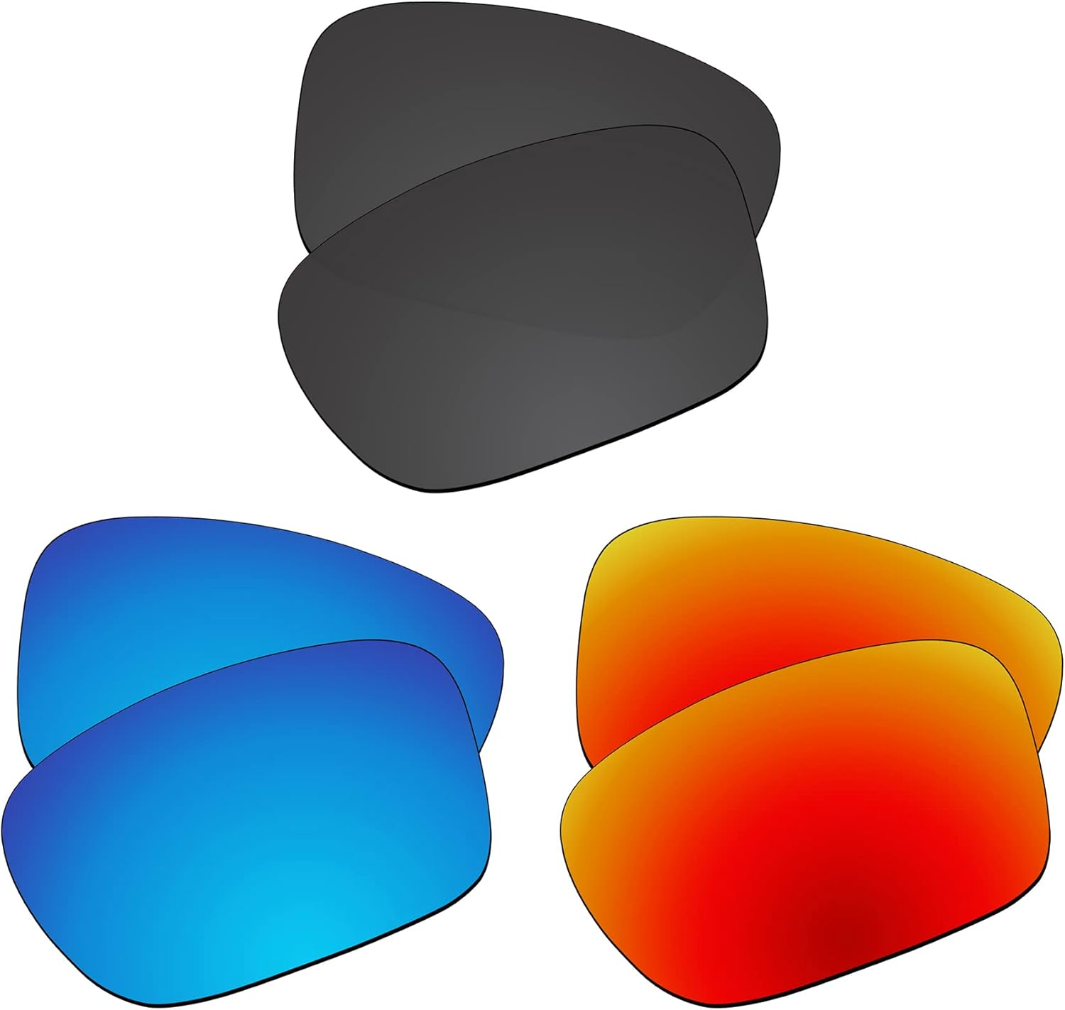 Ezreplace Lenses Replacement for Oakley Jupiter Squared OO9135 Sunglasses (Polarized Lenses)