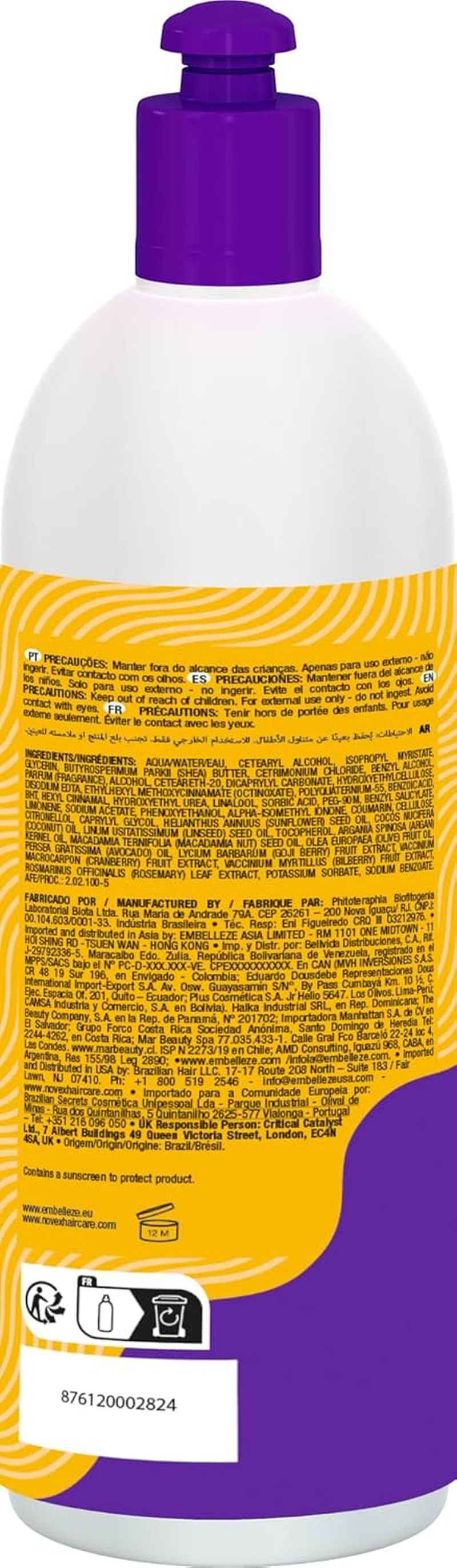 Novex Hair Care My Curls Soft Leave in Conditioner, 520Ml image number 2